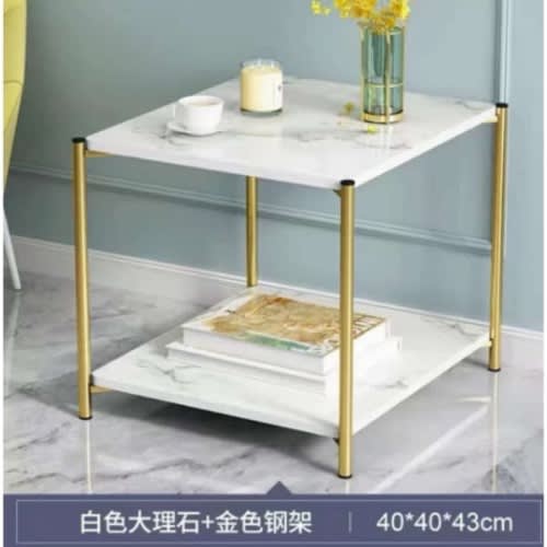 Coffee Table For Living Room And Sofa Corner - White