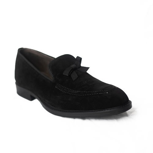Men's Suede Shoe - Black