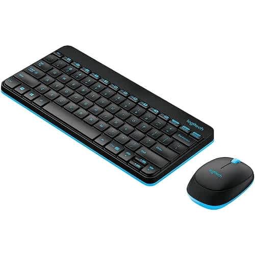 Mk245 Wireless Keyboard + Mouse Combo Kit Compact Nano Usb Receiver