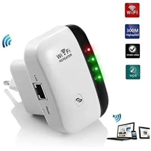 Wireless Wifi Repeater- Extender - AP Wifi Signal Range Amplifier