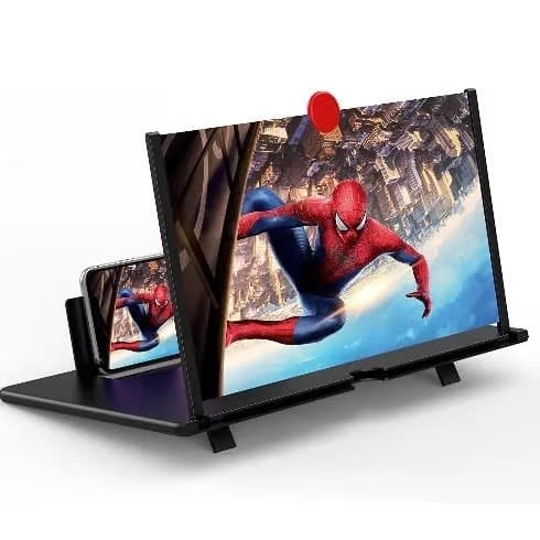 12inch Mobile Phone Screen Magnifier Hd Video Amplifier Stand Brackets