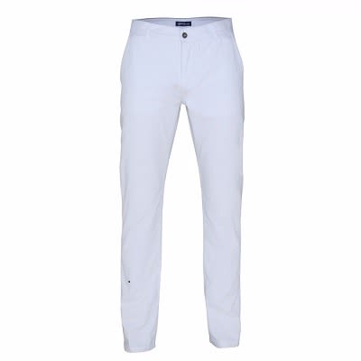 Slim Fit Straight Chinos Pant - White