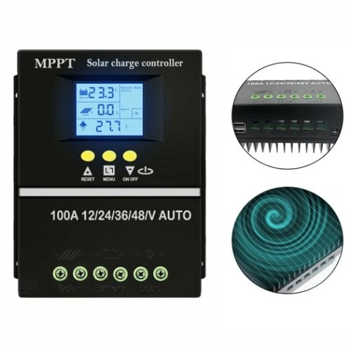 Solar Charge Controller 100a 12/24/36/48v Auto