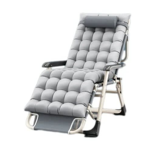 Garden Zero Gravity Folding Beach Lounge Chair - Grey