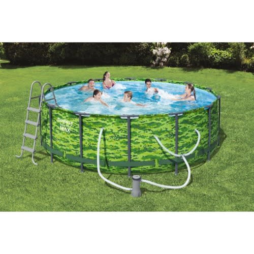 Steel Pro Max&trade; 14' X 48" Above Ground Pool Set
