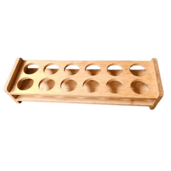 Bamboo Shot Glass Display - 12