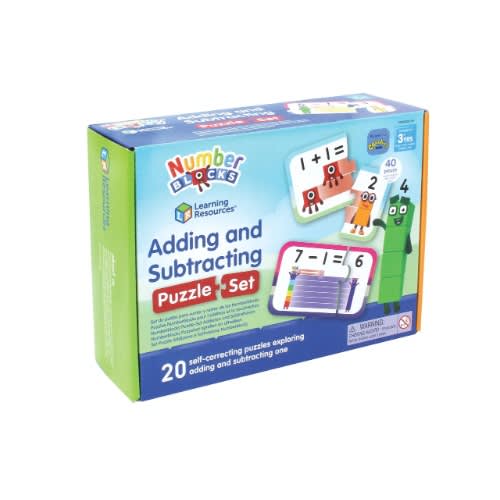 Numberblocks - Adding And Subtracting Puzzle Set
