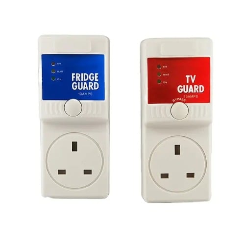 Dmarc Fridge Guard 13amp + Tv Audio Guard 13amp Combo