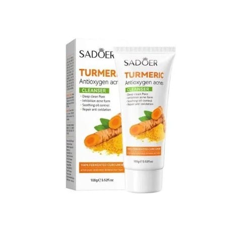 Sadoer Turmeric Antioxygen Repair Face Toner & Mousse Face Wash - 100g