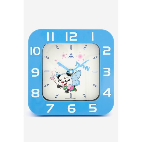 Linea Paggi Animal Print Dan Clock - 20 H X 20 L X 5.5 W Cm - Blue