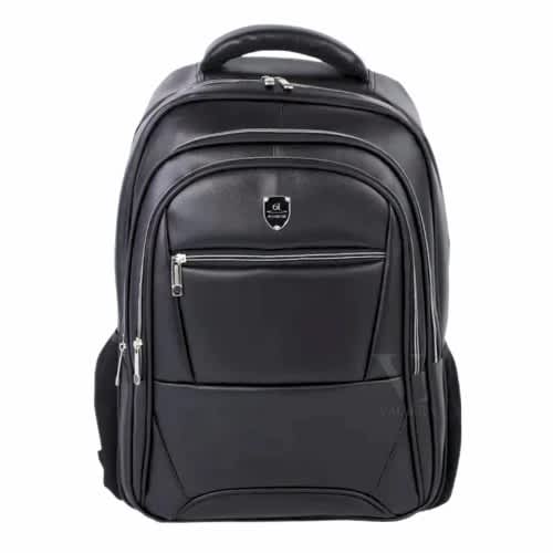 Contempora Leather Backpack - Black