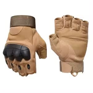 Short Finger Protective Hand Gloves