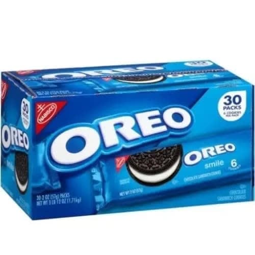 Oreo Chocolate Sandwich Cookies - 30 Packs - 1.59 Oz