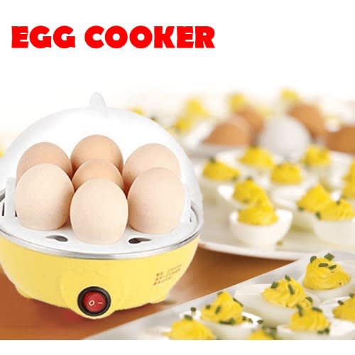 Mini Electric 7 Egg Poacher Steamer Cooker Boiler Fryer For Egg