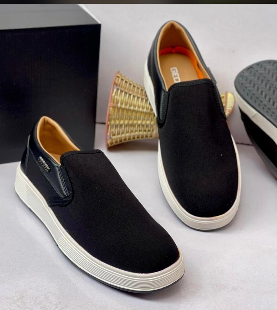 Men Classy Casual Shoe Black.