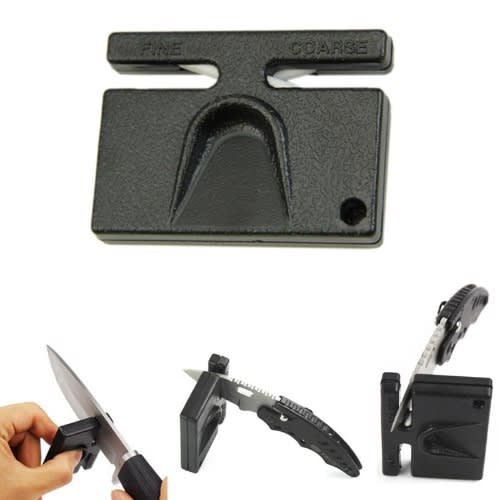 Mini Ceramic Multipurpose Knife Scissors Sharpener - Pocket Sized