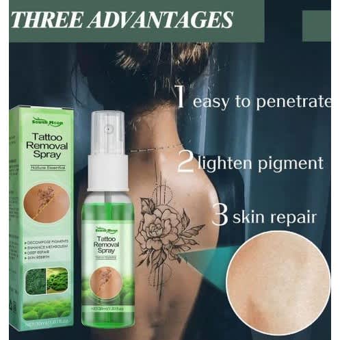 Tattoo Eraser Tattoo Removal Spray  (30ml)