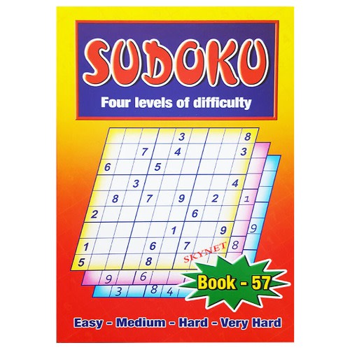 Sudoku Puzzle Book - A5 - Book 57