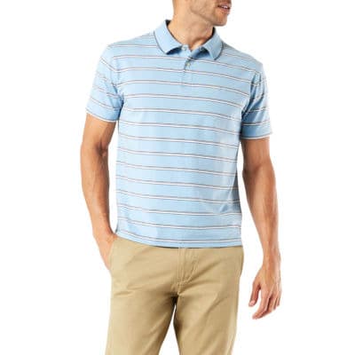 Mauldin Stripe Signature Polo Shirt For Men