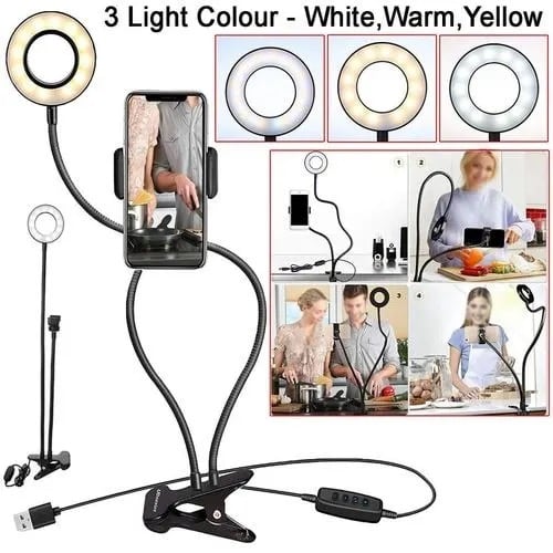 Selfie Ring Light With Table Stand