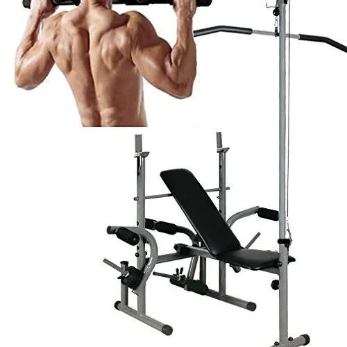 Fss Butterfly Bench Press With Lat-pull Down And Leg Pull