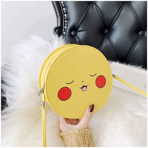 Pikachu Smiley Face - Crossbody Shoulder Emoji Bag