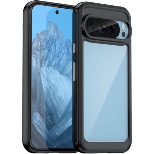 Clear Hybrid Acrylic Case For Google Pixel 9 Pro