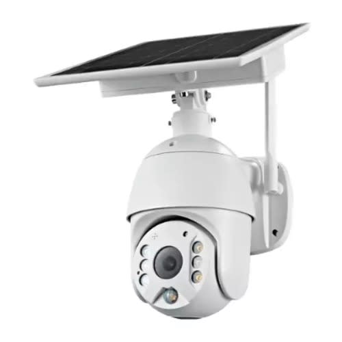 Wireless Solar Powered 4g Simcard Ptz Cctv Camera