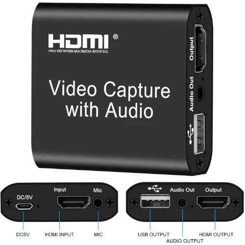 HDMI Video Capture Card With Audio - 3.0 USB