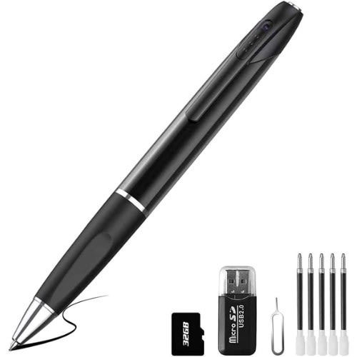 Pen Hd 1080p Hidden Camera With 32 Gb Card - Mini Meeting Video
