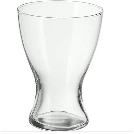 Vasen  Clear Glass Vase - 20cm