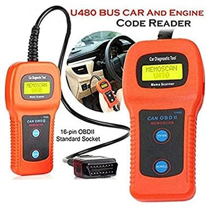 U480 OBD2 Car Scanner - Check Car Engine Light Fault Code Reader OBD II - Diagnostic Scan Tool