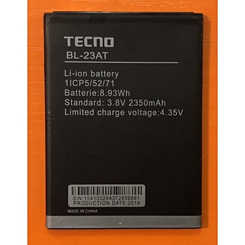 Replacement Battery For  Tecno H6-y6 & Y5