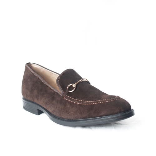 Mens Suede Shoes - Chocolate