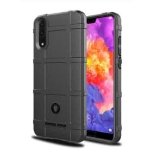 Rugged Shield Case For Huawei P20 - Black