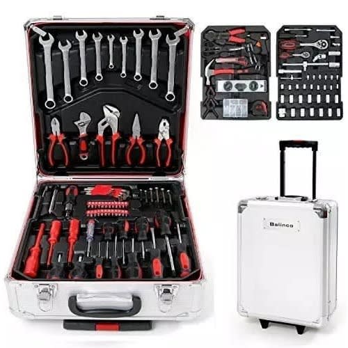 Chrome Electrical & Mechanical Tools Box & Trolley