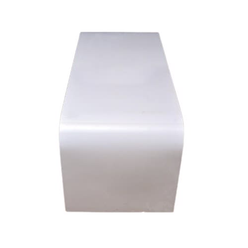 Seamless Smooth And Glossy Joint White Office Table