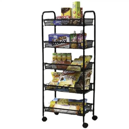 5 Layer Multipurpose Kitchen/home Trolley - With Wheels
