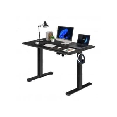 Office & Home Adjustable Table - 1.4m - Black