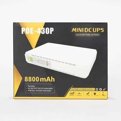 Mini Dc Ups Router Battery - 8800mah