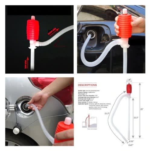 Manual Fuel Siphon Pump
