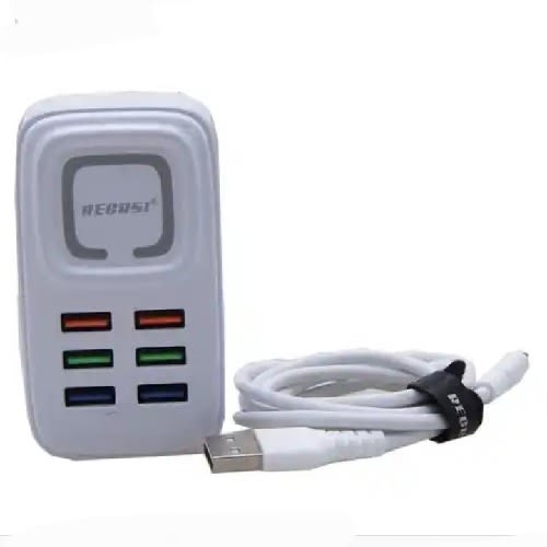 Recrsi 6 Usb Port Charger