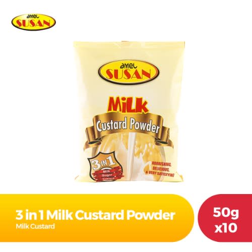 Amel Susan Milk 3-in-1 - Custard Powder - 50g X10