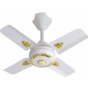 A&s Short Blade Celling Fan - 24 Inches.