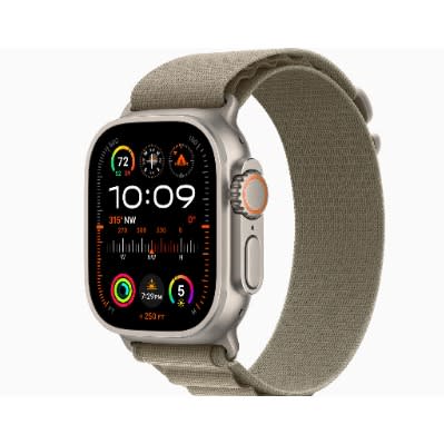 Apple Watchultra 2 Gps +cellular, 49mm Titaniumcase With Olive Alpine Loop M Mrey3b/a