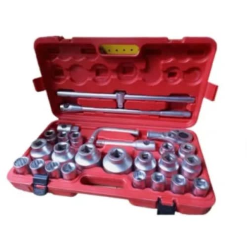 Ratchet Socket Set- 1" 3¼ - 21mm To 65mm - 26pcs