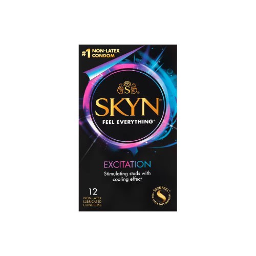 Excitation - Non-latex Lubricated Condom - 12 Count