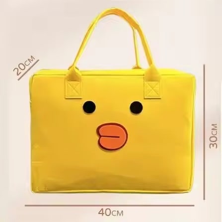Emoji Travel Bag - Yellow