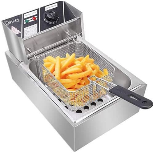 Electric Deep Fryer - 6L- Single Tank - HM-88-1