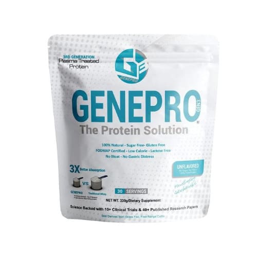 Genepro Whey Protein Isolate Powder Solution  New Formula - Lactose-free, Glut  330g